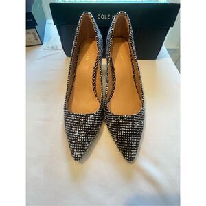 NIB Cole Hann Women's Mylah Boucle Heel Pump, 75mm 8.5
